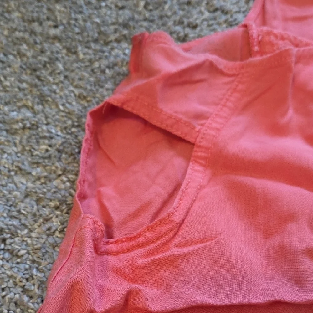 Harley-Davidson Coral Button-Front Tank with Logo Print - Picture 6 of 10